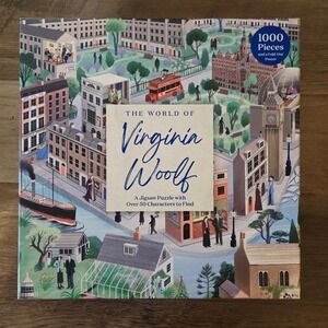The World of Virginia Woolf 1000 Piece Puzzle with Fold Out Poster Laurence King